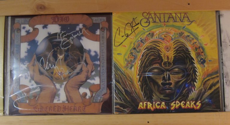 Dio & Santana Autographs