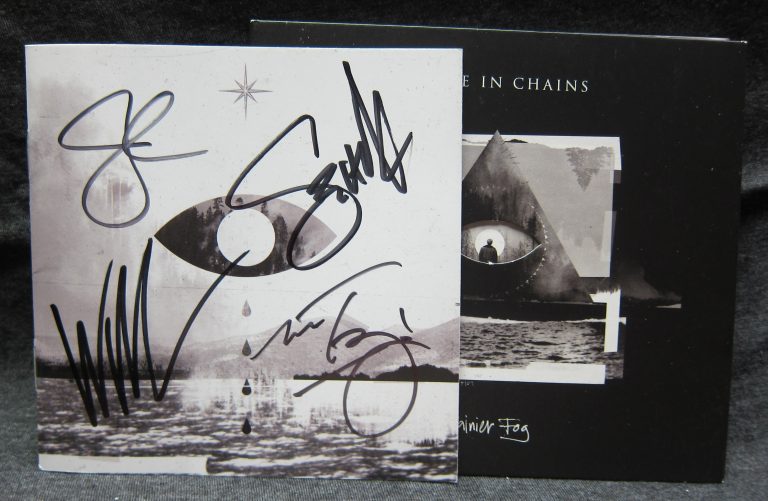 Alice in Chains Autographed CD