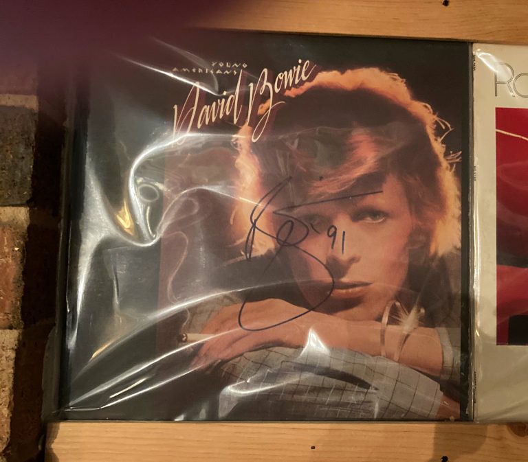 David Bowie Autograph