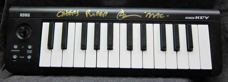 Ian MacLagen Autographed Keyboard