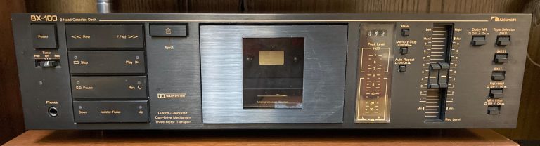 Nakamichi BX100 Cassette Player
