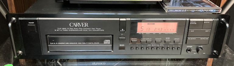 Carver TLM3600 10-Disc CD Player