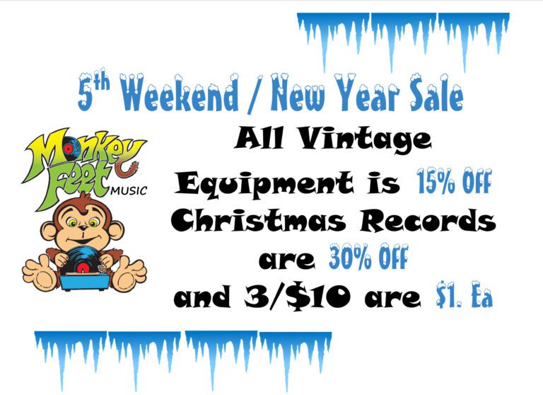 5th Weekend / New Year Sale!