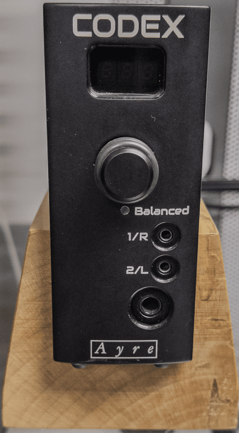 Ayre Codex DAC/Headphone Amp – $900