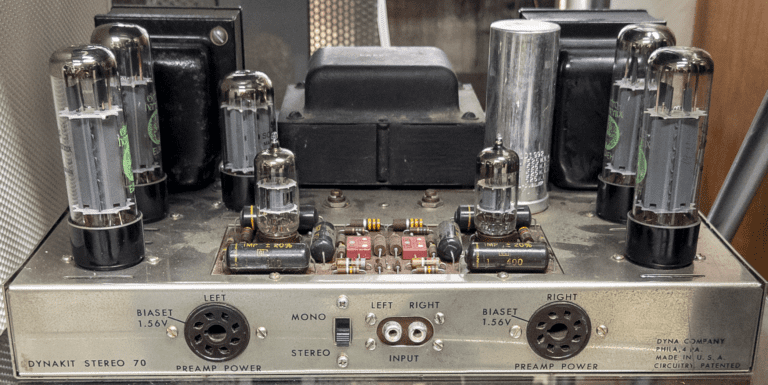 Dynakit Stereo 70 Tube Amplifier – $1200