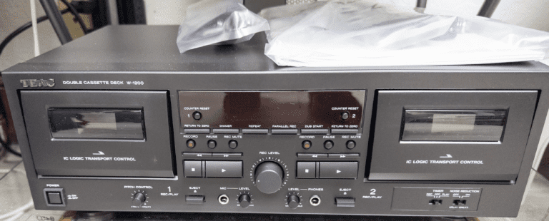 Teac W1200 Dual Cassette Deck – $800