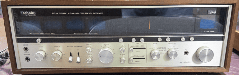 Technics SA-8000X CD-4 Quadraphonic Receiver – $450