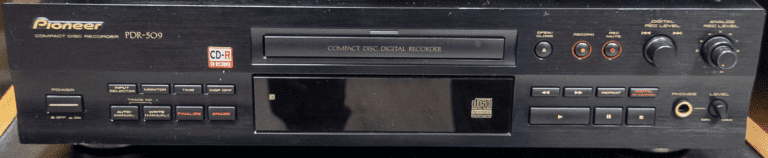 Pioneer PDR-509 CD Player/Recorder – $225