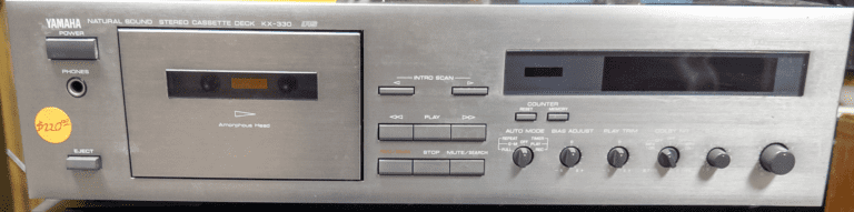 Yamaha KX-330 Cassette Deck – $220