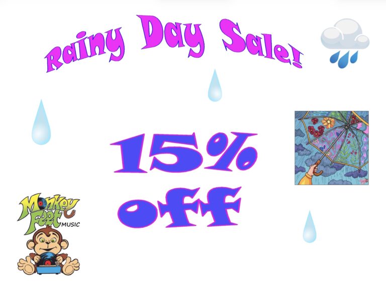 Rainy Day Sale!